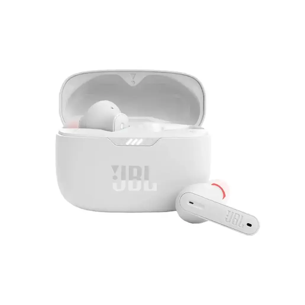 JBL Tune 230NC True Wireless Earbuds – Color: White – View 1